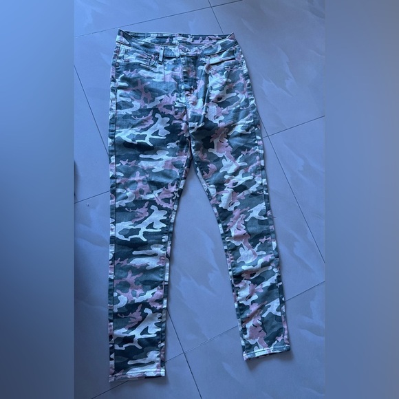 Levi’s 721 High-rise camo skinny jeans 720 high rise skinny pants jeans - Picture 8 of 16